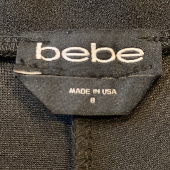 NWT BEBE black dress - Picture 6 of 7